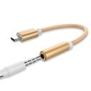 USB-C naar 3,5mm jack adapter voor het aansluiten van hoofdtelefoons op apparaten met een USB-C aansluiting Uiteinden van aluminiumlegering 9