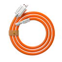 USB C Snabbladdningskabel 120W 6A 1,5m USB Typ C och A Datakabel Snabbladdning Mobiltelefon Dataöverföring 5