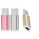 USB-C til Micro USB-adapter J49 guld