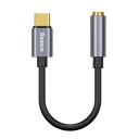 USB-C to 3.5mm Jack Adapter for Connecting Wired Headphones to Phone Short Cable Adapter with Aluminium Alloy Connectors 2