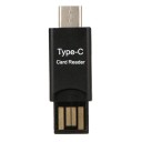 USB-C / USB Micro SD -muistikortinlukija K896 3