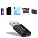USB-C vrouwelijke naar USB-A 3.0 mannelijke adapter Set van 3 stuks Voor het aansluiten van een USB-C-kabel op een USB-A-poort 5