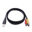USB-csatlakozó kábel RCA-hoz 1,5 m 3