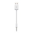 USB csatlakozókábel 3,5 mm-es jack M / M 3