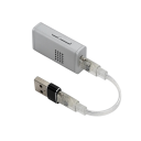 USB DAC a sluchátkový zesilovač MOONDROP Dawn Pro 2 Přenosný s podporou 32 bit 384 kHz a DSD256 4,25 x 2,32 x 1,14 cm Stříbrný 2