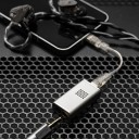 USB DAC a sluchátkový zesilovač MOONDROP Dawn Pro 2 Přenosný s podporou 32 bit 384 kHz a DSD256 4,25 x 2,32 x 1,14 cm Stříbrný 5
