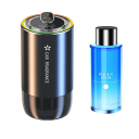 USB difuzér vůně do auta 1000 mAh dobíjecí aroma přístroj 50 ml LED osvětlení interiér vozidla bezdrátový osvěžovač 3