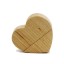 USB flash disk dřevěné srdce 6
