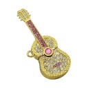 USB Flash Drive Guitar with Rhinestones 2