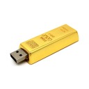 USB-flashdrev guld mursten 2
