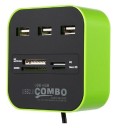 USB-hub og hukommelseskortlæser 6