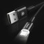 USB kabel s LED světlem typu C J1635 1