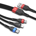 USB-latauskaapeli USB-C / Micro USB / Lightning 2