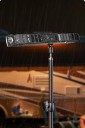 USB LED luce da lavoro magnetica 22 cm 200W 2000mAh ricaricabile nera con gancio Type-C per officina auto campeggio 3