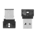 USB LED valo autoon 2,5 x 1,5 cm Värillinen sisävalaistus värinvaihtopainikkeella ja sammutuksella Koristeellinen lisävaruste ajoneuvoon 4
