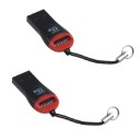 USB Micro SD-hukommelseskortlæser A1656 4