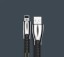 USB - Micro USB / USB-C / Lightning K577 adatkábel 1