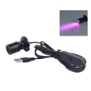 USB Mini LED Spotlight with Switch 1.5 m Aluminium Black Rotatable Light for Display Cabinets Decoration and Table 3