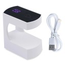 USB MINI LED UV λάμπα για στέγνωμα νυχιών Φορητός ξηραντής γαλακτωμάτων Σχεδίαση συμπαγούς τύπου 77 x 75 x 47 mm Χρονοδιακόπτης 45/60 δευτερόλεπτα 110 g 2