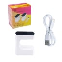 USB MINI LED UV lampa na sušení nehtů Přenosný vysoušeč gelových laků 77 x 75 x 47 mm Časovač 45/60 sec 110 g 3