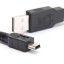 USB - Mini USB 5 tűs M / M adatkábel 4
