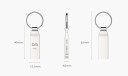 USB-muistitikku - Hopea 8