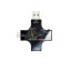 USB multi tester s meraním kapacity, USB, micro USB, USB-C 3