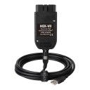 USB OBD Diagnostic Tool V26.9 for VW Audi Škoda and Seat 1996 to 2023 with STM32F429 Chip and K-Line and CAN Black with English Software 4