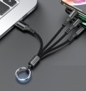 USB-opladerkabel 3-i-1 K518 2