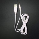 USB-opladerkabel 5V DC 2,5 mm 3
