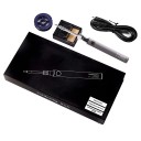USB-soldeerbout met regelbare temperatuur 330-450 °C Digitale mini-soldeerbout met slaapfunctie Set met kabel, standaard en spons 5