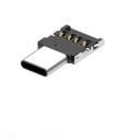 USB-sovitin Micro USB / USB-C 2 kpl 3