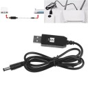 USB-spændingsomformer 5 V til 12 V DC 5,5 x 2,1 mm K1052 2