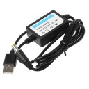 USB-spanningsomvormer 5 V naar 12 V DC 5,5 x 2,1 mm 5