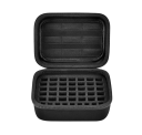 USB-Stick und SD-Kartenhülle Organizer für Karten und Speichermedien Schwarze Reise-Schutzhülle mit Fächern 1