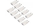 USB-stroomadapter 10 stuks 1