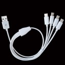 USB til 4x USB-C-kabel 4