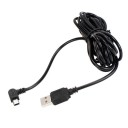 USB til Mini USB 5-bens M/M opladningskabel 3,5 m 2