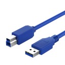 USB til USB-B forbindelseskabel til M/M-printere 3