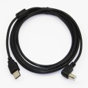 USB til USB-B vinklet forbindelseskabel til M/M-printere 2
