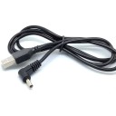 USB till DC 3,5 mm M/M strömkabel 1 m 4