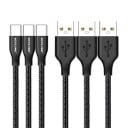 USB / USB-C -datakaapeli 3 kpl 1