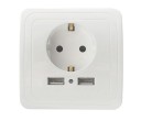 USB-vægstik 16
