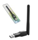 USB WiFi Adapter für Computer mit Windows Geschwindigkeit bis zu 150 Mbps Standard 802.11n Band 2,4 GHz Antenne 2 dBi Verschlüsselung WPA2 USB 2.0 1