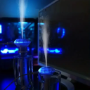 USB Υγραντήρας αέρα για μπουκάλι 21,4 x 5,6 εκ. Φορητός υγραντήρας με νυχτερινό φως Αθόρυβη λειτουργία Αρωματοθεραπεία Ταξιδιωτικός μίνι διαχύτης 2