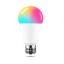 Úsporná farebná žiarovka na hlasové ovládanie 15W teplá biela N991 1