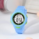 UTHAI CE49 Kinder Digitaluhr mit Hintergrundbeleuchtung, Wecker und 30m Wasserdichtigkeit - Bunte Uhr für Alltag und Sport 5