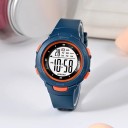 UTHAI CE49 Kinder Digitaluhr mit Hintergrundbeleuchtung, Wecker und 30m Wasserdichtigkeit - Bunte Uhr für Alltag und Sport 7