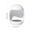 UV LED mini kynsilamppu 6 W USB-latauksella mitat 4,5 x 4,5 x 6 cm kompakti ja matkakäyttöön geelilakan kovettamiseen 4
