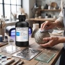 UV Primer Pre-coating Liquid 250 ml Podklad pre UV tlač Univerzálny Pre Epson L800 L805 L1800 DX5 DX7 i3200 Na sklo kov i akryl 4